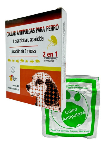 Collar Antipulgas Para Perro Insecticida Sabra Pharma 65 Cm - CLIKEA
