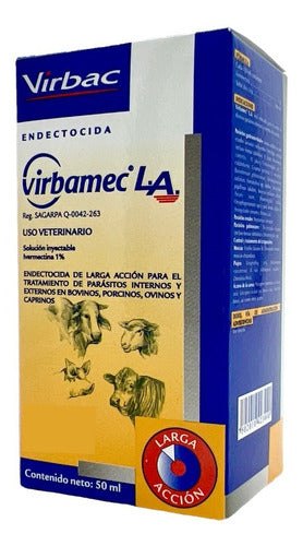 Virbac Virbamec L.A. Ivermectina 1% 50 ml