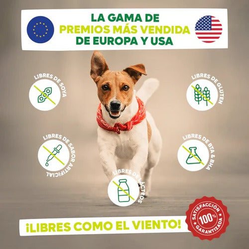 Waggys Wellness Premios Sabor Salmon P/ Perro Grande 30 Pzas