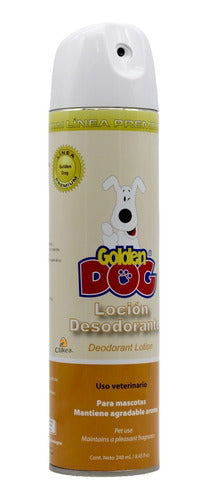 Locion Desodorante Para Mascota Golden Dog 240ml