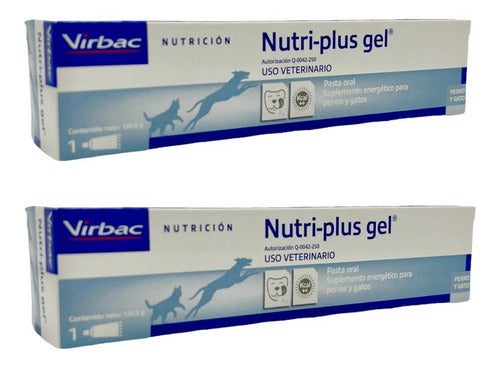 Paquete 2 X Nutri Plus Gel Tubo 120.5 G Nutriplus Virbac