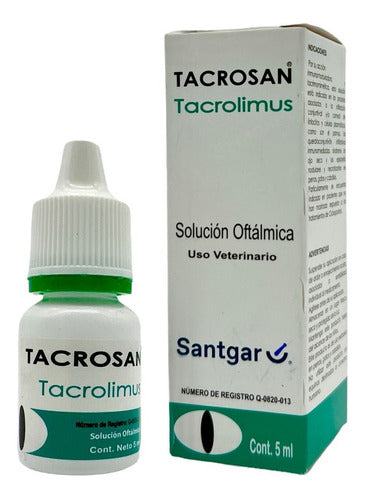 Santgar Tacrosan 5 Ml Ojo Solucion Oftalmica Perros Y Gatos