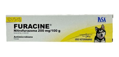Pomada Furacine Pisa Antimicrobiano Uso Veterinario 85 G