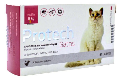 Protech Pipeta  Para Gatos Menores 5 Kg Labyes