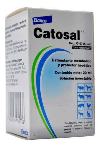 Catosal Elanco 20 ml Estimulante Metabolico