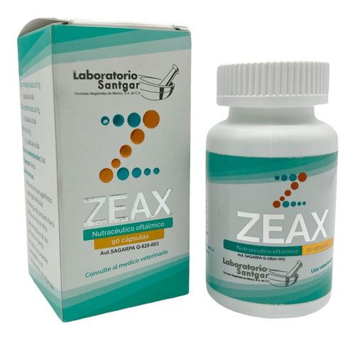 Santgar Zeax Para Perros Razas Grandes 90 Cápsulas Oftalmico