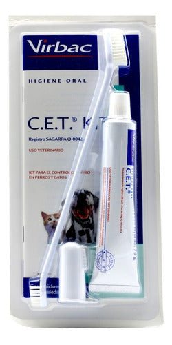 Kit C.e.t Control De Sarro Perros Y Gatos Virbac 70 G