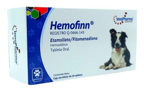 Hemofinn Innopharma 100 mg 30 Tabletas Hemostatico