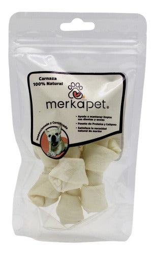 Merkapet Carnaza Natural Para Perro Hueso 5 Piezas