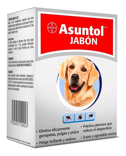 Jabon Asuntol Barra De 100grs.  Antipulgas - CLIKEA
