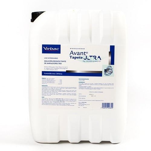 Avant Tapete Ultra Solucion Desinfectante 20 Litros Virbac