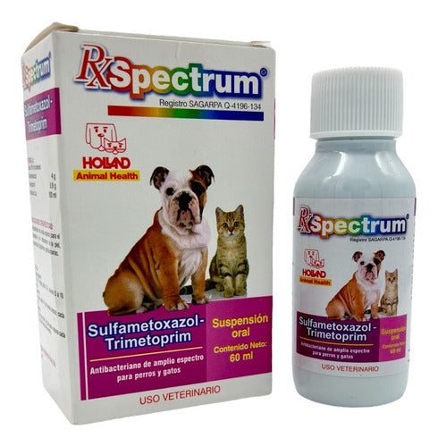 Spectrum Suspension Oral Para Perros Y Gatos Holland 60 Ml