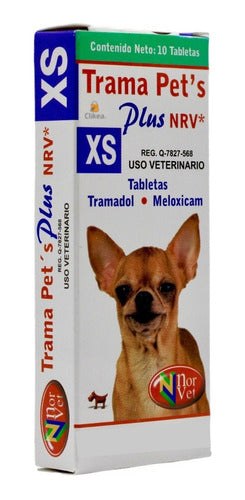 Trama Pets Plus Xs Tramadol 10 Tab Norvet Perros