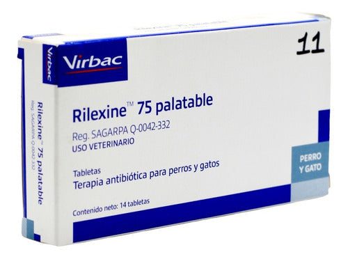 Rilexine Palatable 75 Perros Y Gatos Virbac 14 Tabs