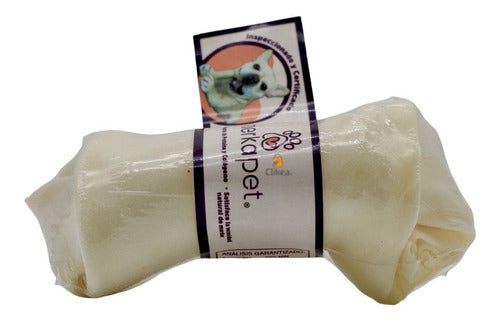 Merkapet Carnaza Natural Para Perro Forma De Hueso 1 Piezas