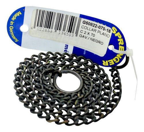 Cadena De Castigo Para Perro Gav/negro 2x70cm