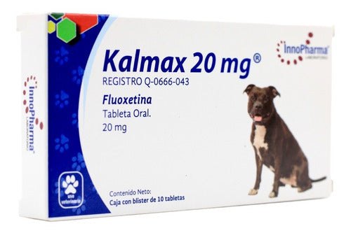 Kalmax 20 Mg Fluoxetina Perros 10 Tab Innopharma
