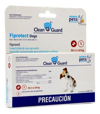 Fiprotect Dogs 2 A 10 Kg Pipeta Antipulgas 0.67 Ml Fipronil
