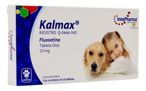 Kalmax Fluoxetina 10 Mg Perros 10 Tab Innopharma