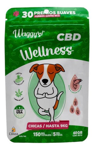 Waggys 30 Premios Para Perros Chicos Antiestrés Y Ansiedad