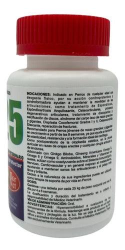 Paquete De 3 Frascos Tabletas Carti Pets 25, 30 Tabletas