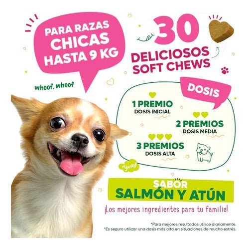 Waggys 30 Premios Para Perros Chicos Antiestrés Y Ansiedad