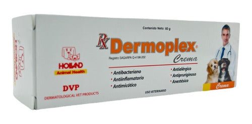 Dermoplex Crema Topica 60 G Holland Perros Y Gatos