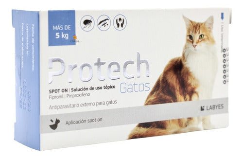 Protech Pipeta Para Gatos Mayores O Menores De 5 Kg Labyes