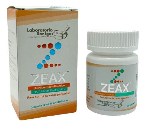 Santgar Zeax Para Perros Raza Pequeña 45 Cápsulas Oftalmico