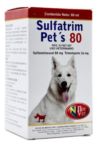 Sulfatrim Pets 80 Nrv 60ml Sulfametoxazol