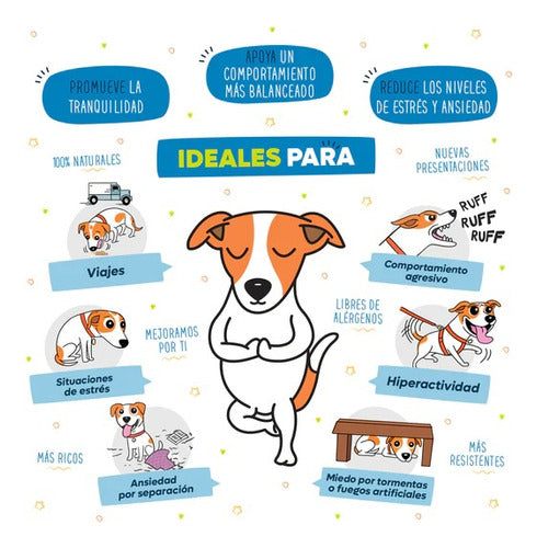 Waggys Premios Calming Perros Raza Grande Más De 23kg 30 Pza