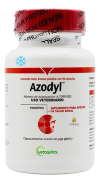 Paquete 2 Azodyl Original Vetoquinol Frasco 90 Cap