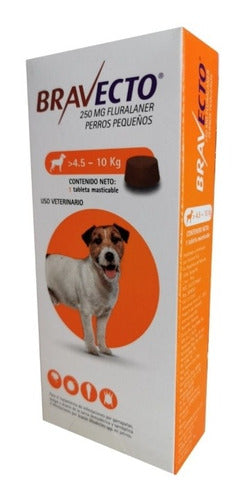 Pastilla Bravecto Contra Pulgas Para Perro De 4.5 A 10 Kg - CLIKEA