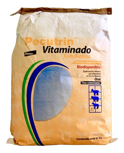 Pecutrin Vitaminado Suplemento Para Ganado 20 Kg Elanco