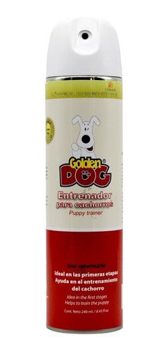 Golden Dog Entrenador para Cachorros en Aerosol 240 ml - vista 1