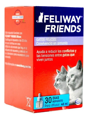 Feliway Friends Repuesto Para Difusor Gatos 48 Ml