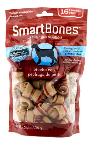 Smartbones 16 Premios Para Perro 224 G Con Pechuga De Pollo