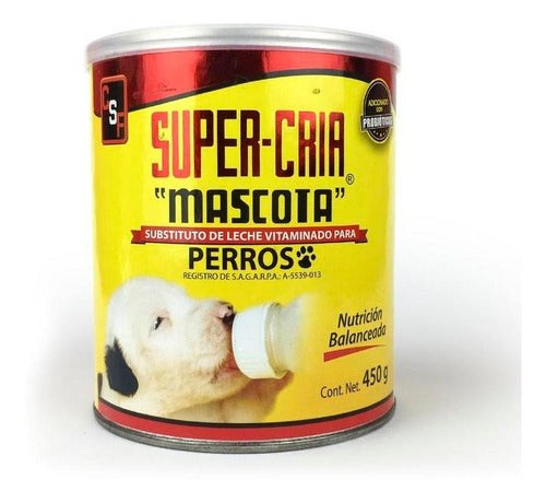 Sustituto De Leche Super Cria Perro 450 Gr