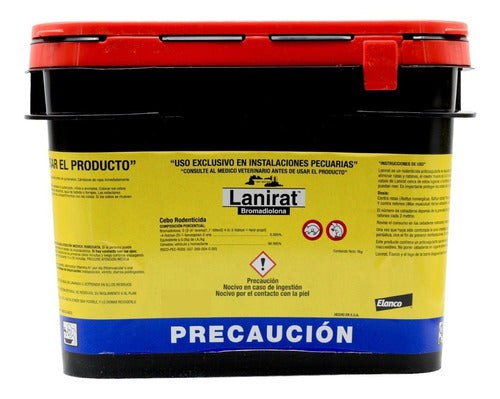 Avena Lanirat Cebo Rodenticida Control De Plagas 5 Kg Elanco
