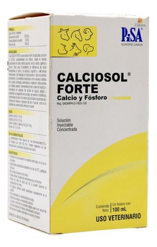 Calciosol Forte Calcio Y Fosforo Bovinos 100 Ml Pisa