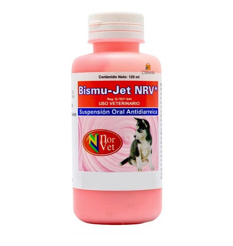 Bismu Jet Nrv Antidiarreico Norvet Perros 120 Ml